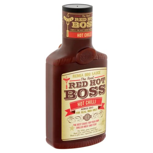Remia | Red Hot Boss fűszeres, csípős BBQ szósz – 450 ml