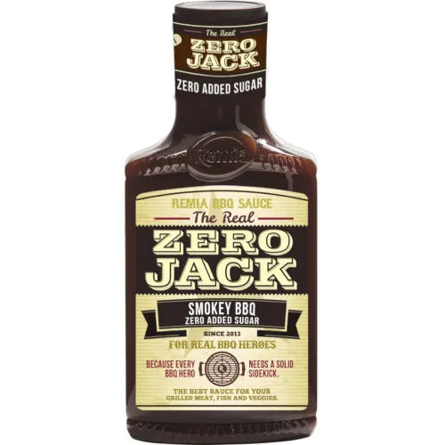 Remia | Zero Jack Smokey BBQ szósz - 450 ml