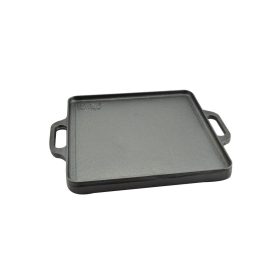 HEB BBQ Grill lap 2 oldalas 32*32cm, öntöttvas