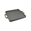 HEB BBQ Grill lap 2 oldalas 42*42cm, öntöttvas