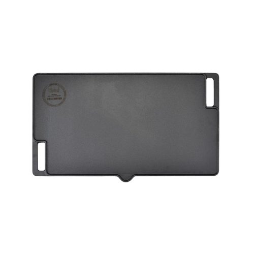 Grill lap 2 oldalas 45x25cm csőrös, öntöttvas