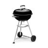 Weber Compact Kettle 47 cm faszenes grill, fekete