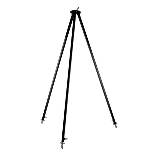 Bogrács állvány, állítható, 101/184cm Fekete 15/9mm