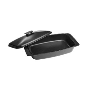 Weber kerámiatál fedővel