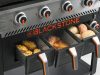 Blackstone 36"-os gázgrill Aifryer-rel