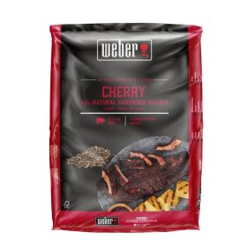 Weber természetes keményfa pellet, cseresznye, 8 kg zsák