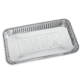 Weber alu-csepegtető tálca gázgrillhez, extra nagy, 5 db