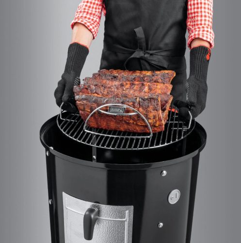 Weber Smokey Mountain töltényszmóker, 47 cm, fekete