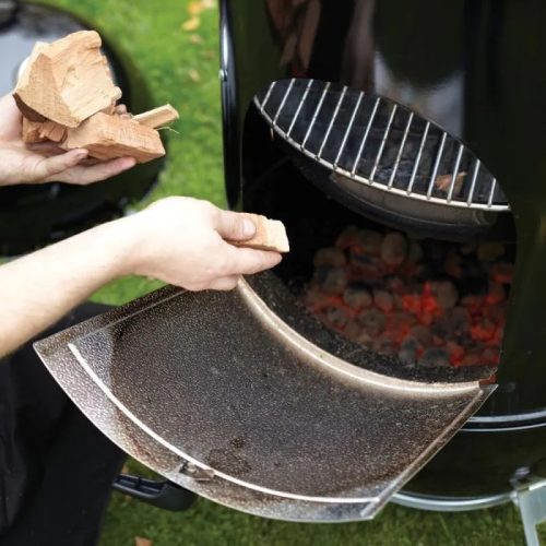 Weber Smokey Mountain töltényszmóker, 47 cm, fekete