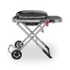 Weber Traveler hordozható gázgrill, fekete