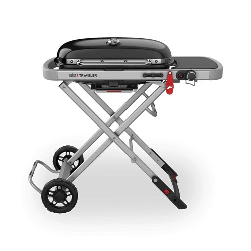 Weber Traveler hordozható gázgrill, fekete