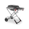 Weber Traveler hordozható gázgrill, fekete