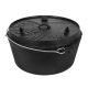 Petromax Dutch Oven ft18 lábak nélkül/lapos fenék