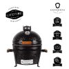 Kamado4u Traveller D34 kerámia grill fekete asztali Classic