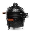Kamado4u Traveller D34 kerámia grill fekete asztali Classic