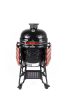 Kamado4u EVO Meater D47 kerámia grill fekete állványos + Ajándék Toro Faszén :-))