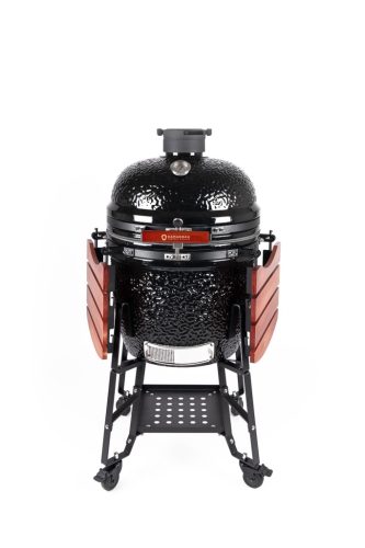 Kamado4u EVO Meater D47 kerámia grill fekete állványos 