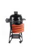 Kamado4u EVO Meater D47 kerámia grill fekete állványos + Ajándék Toro Faszén :-))