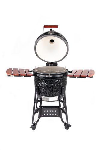 Kamado4u EVO Meater D47 kerámia grill fekete állványos 