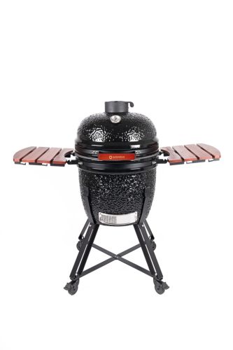 Kamado4u NEO CLASSIC Meater D47 kerámia grill fekete állványos