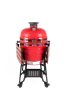 Kamado4u EVO Meater D47 kerámia grill piros állványos