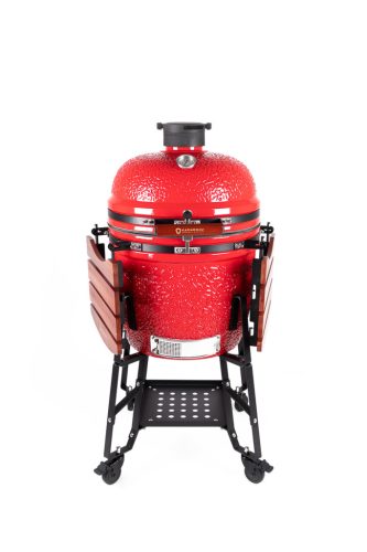 Kamado4u EVO Meater D47 kerámia grill piros állványos
