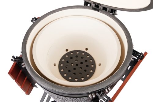 Kamado4u EVO Greater D52 kerámia grill fekete állványos 