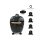 Kamado4u Greater D50 kerámia grill fekete pultba építhető Pecan