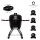 Kamado4u Greater Plus D57 kerámia grill fekete állványos Classic
