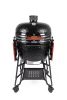 Kamado4u EVO Greater Plus D57 kerámia grill fekete állványos 