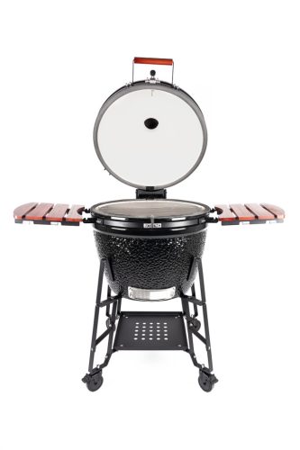 Kamado4u EVO Greater Plus D57 kerámia grill fekete állványos 