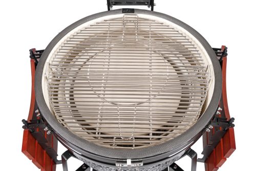 Kamado4u EVO Greater Plus D57 kerámia grill fekete állványos 