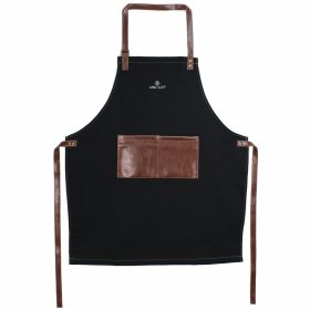 BBQ kötény konyhába vagy grillsütőbe, fekete farmer